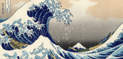 Under the Wave off Kanagawa by Hokusai