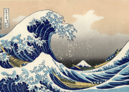 Under the Wave off Kanagawa by Hokusai