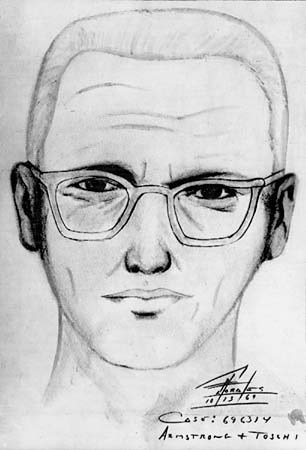 Composite sketch made in 1969 based on eyewitness accounts of the Presidio Heights murder